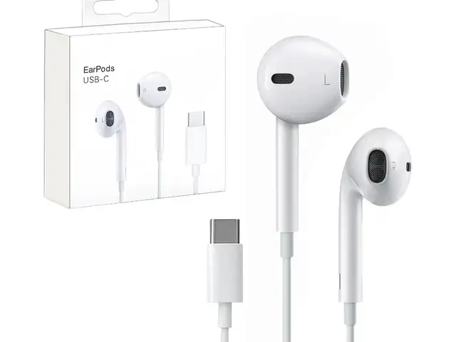 Проводные наушники Apple Earpods Type-C MTY3ZM/A premium, Душанбе