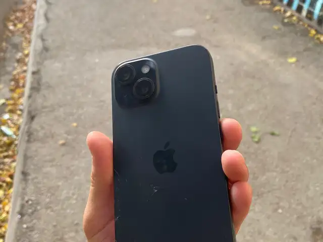 Apple iPhone 15, 128 gb, Black, Хуҷанд