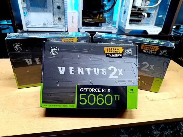 Видеокарта MSI VENTUS X2 RTX 5060Ti 16GB GDDR7, Душанбе