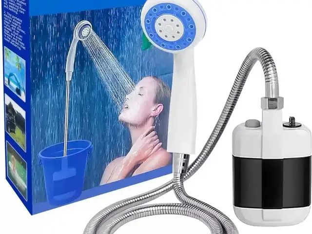 Походный душ с аккумулятором и USB зарядкой, Худжанд
