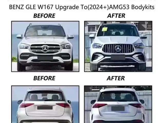 Обвес Mercedes w167 gle 2021 переделка на gle w167 2024, Хуҷанд