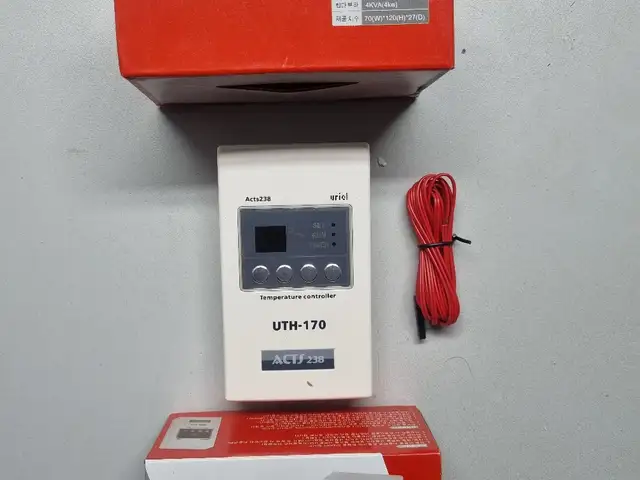 Электрический нагревательный пленочный термостат Minco Heat UTH-170 18A Белый, Худжанд