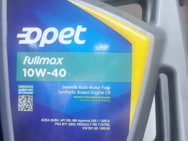 Масло Opet 10/40 5l, Душанбе
