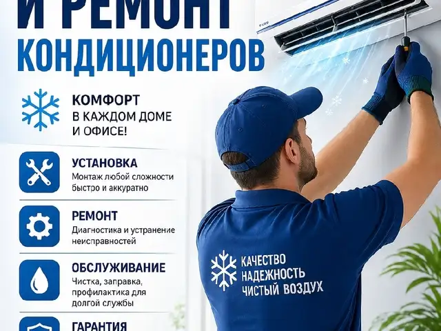 Установка и ремонт кондиционеров, Душанбе
