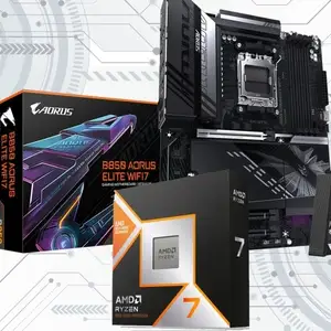 Видеокарта B850 aorus elite wifi7 + Ryzen 7 9800x3d OEM на заказ, Душанбе