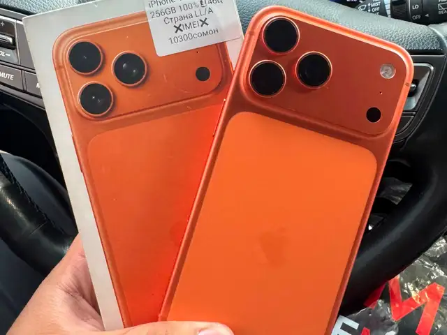 Apple iPhone 17 Pro Max, 256 gb, Cosmic Orange, Душанбе