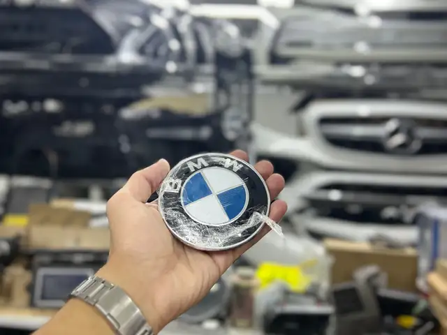 Передний знак BMW G12, Душанбе