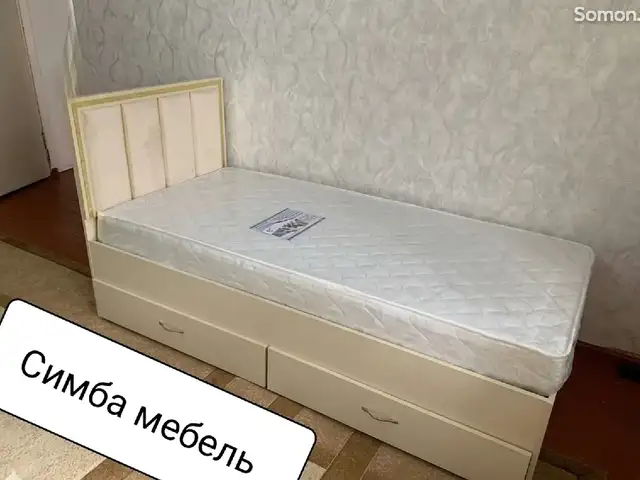 Кровать с ящиками односпальная, Душанбе