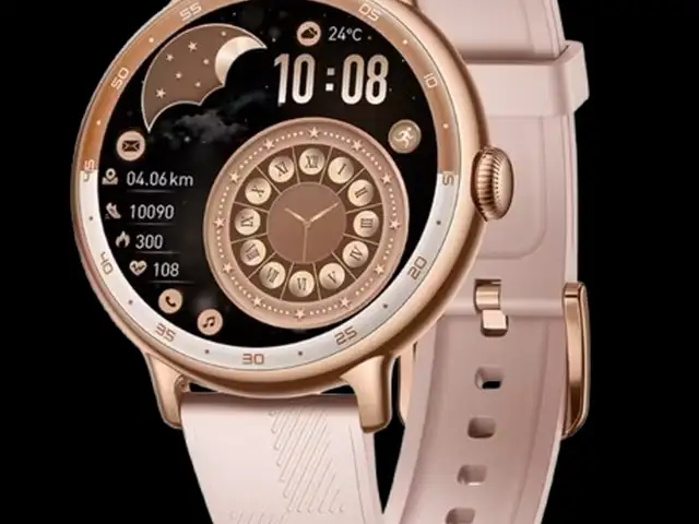 Умные часы Powerology Gazelle Urban Elegance GPS SmartWatch розовый, Душанбе