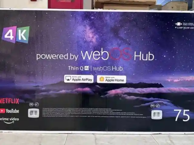 Телевизор Samsung 75 webos, Худжанд