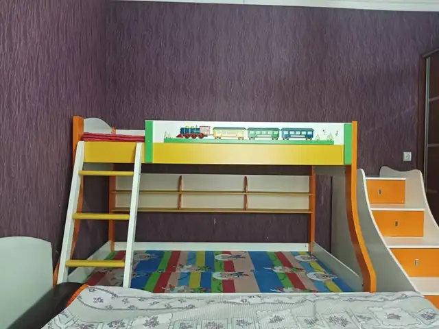 Детская двухъярусная кровать, Худжанд