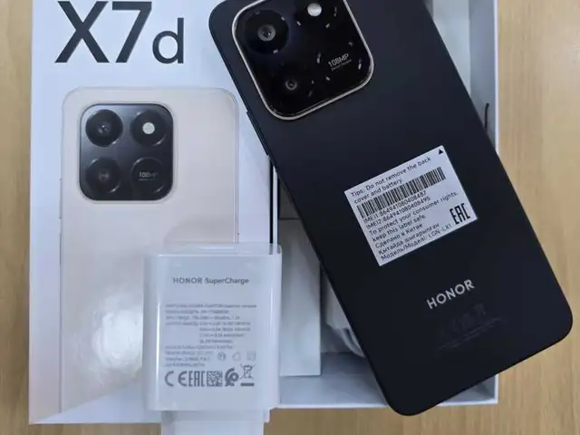Ноnor Х7D 16/256Гб 6500мач Black, Душанбе