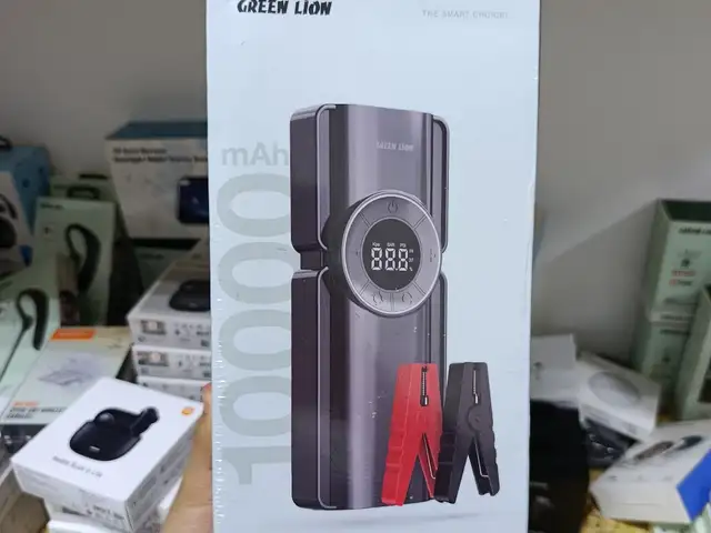 Пусковое устройство Green Lion Portable Jump Starter, Душанбе