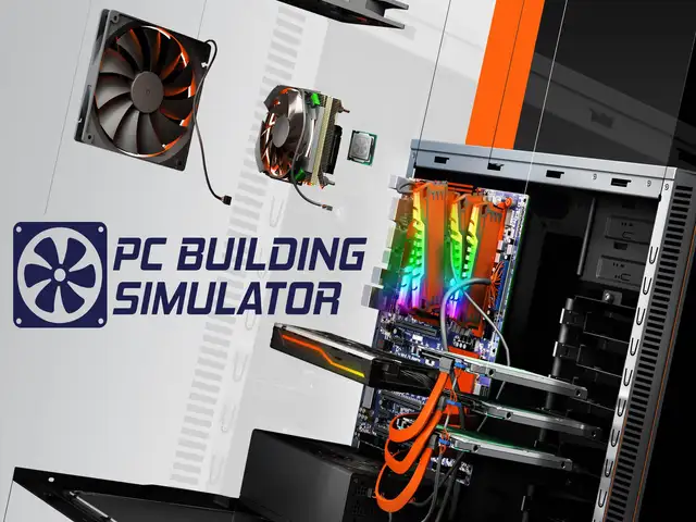 Игра PC Building Simulator для компьютера-пк-pc, Душанбе