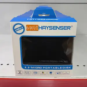 Внешний жёсткий диск Haysenser USB 3.0 640GB, Душанбе