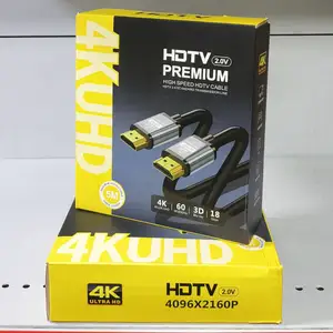 Кабель HDMI 2.0 HDTV Premium 4K Ultra HD 5м, Душанбе