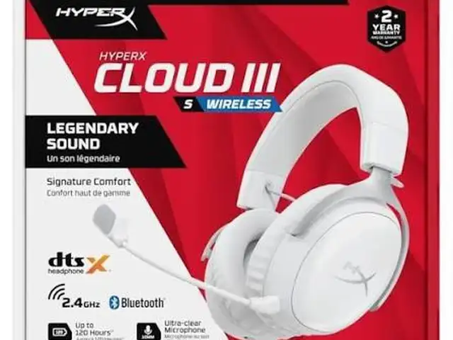 Наушники белые HyperX Cloud III Wireless, Душанбе