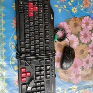 Клавиатура и мышь Genius, Душанбе
