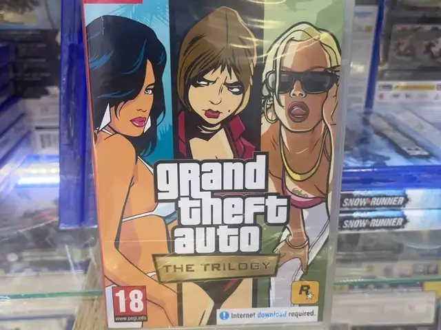 Игра GTA The Trilogy Nintendo Switch, Душанбе