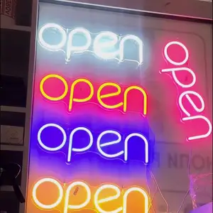 Вывеска Неон Open, Хуҷанд