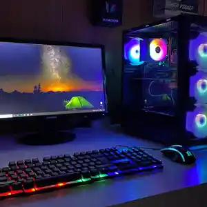 Игровой компьютер core i7 3770/GTX 760 2GB/RAM 16GB/SSD 256GB/HDD 1TB, Душанбе
