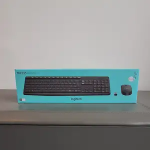 Клавиатура и мышь беспроводная Logitech MK235, Душанбе