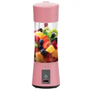 Портативный мини блендер Green Lion Juice Mate 380 мл розовый, Душанбе