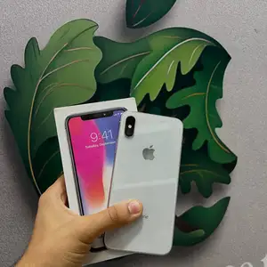 Apple iPhone X, 64 gb, Silver, Душанбе