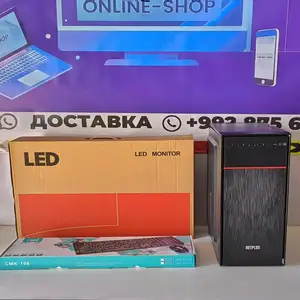 Персональный компьютер Netplus Core i3 processor/Ram 8GB GTX 1050 Titan, Душанбе