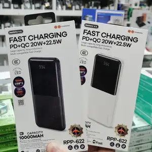 Внешний аккумулятор Remax RPP-622 10000 mah с быстрой зарядкой, Душанбе