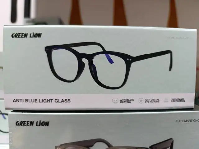 Антибликовые очки Green Lion Anti Blue Light Glass черный, Душанбе