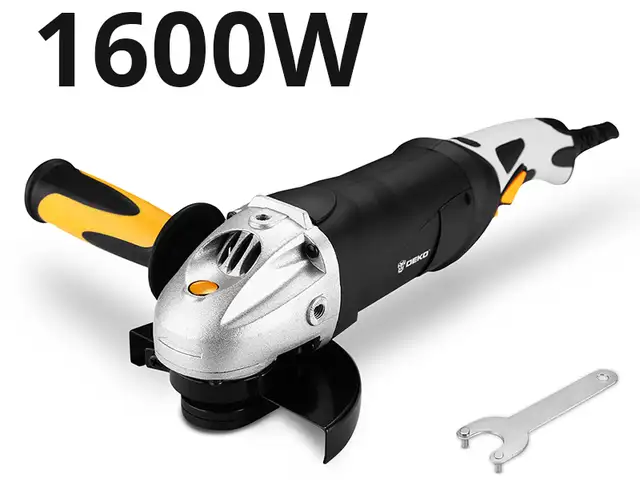 Болгарка 1600W DEKO DKAG25LD2 125мм, Душанбе