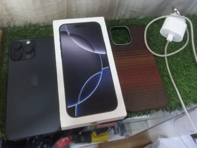 Apple iPhone 16 Pro Max, 256 gb, Black Titanium, Душанбе
