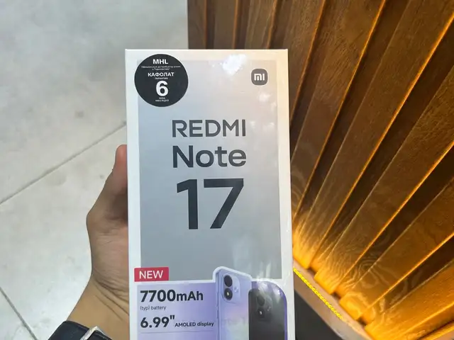 Xiaomi Redmi Note 17, Худжанд
