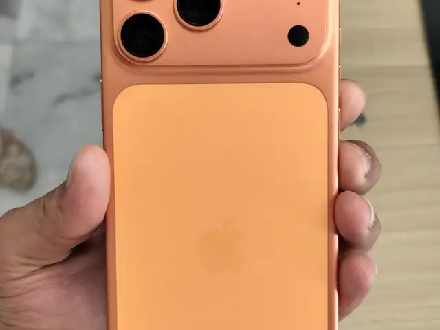 Apple iPhone 17 Pro Max, 256 gb, Cosmic Orange, Хуҷанд