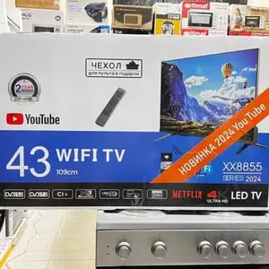 Телевизор Smart tv 43, Душанбе