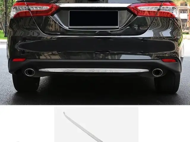 Хром на задний бампер от Toyota Camry 6, Душанбе