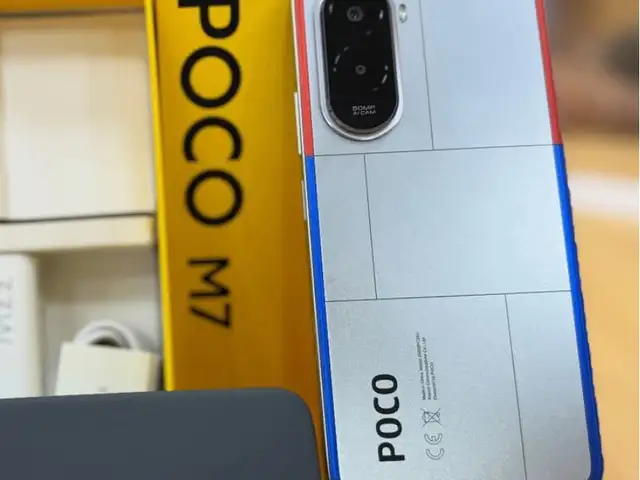 Xiaomi Poco M7 6+3/128Gb Silver 7000мач, Душанбе