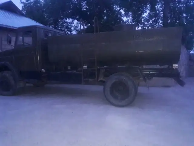 Грузовик Водовоз, Панҷакент