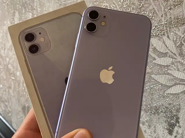 Apple iPhone 11, 64 gb, Purple, Душанбе
