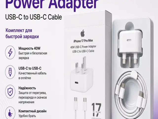 Зарядник для Apple iPhone 17, Душанбе