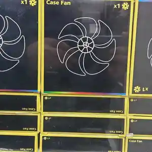 Кулер дополнителный RGB с пултом центр управление, Душанбе