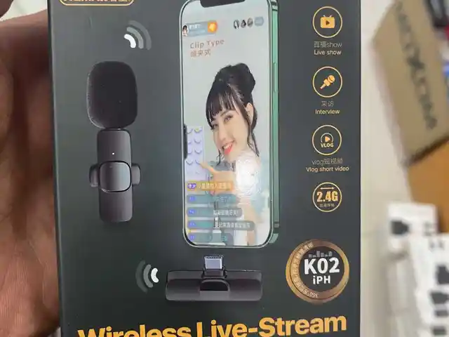 Беспроводной Bluetooth микрофон для мобильных устройств Remax K-02, Душанбе