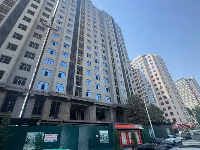 1-комн. квартира, 12 этаж, 55 м², Исмоили Сомони - напротив мойкаи Малика, Душанбе