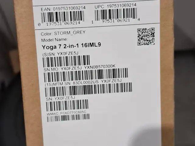 Ноутбук Lenovo YOGA, Душанбе