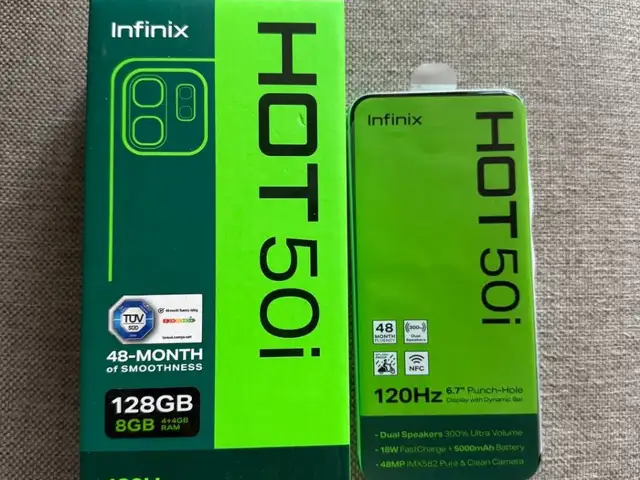 Infinix Hot 50i 8х128gb green, Душанбе