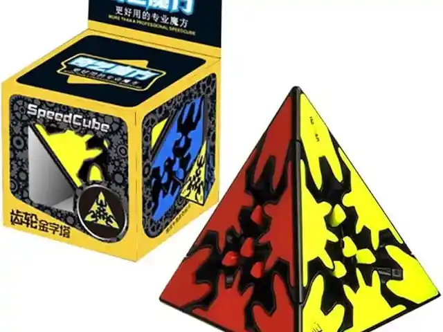 Кубик Рубика Gear Pyraminx, шестеренчатый Пирамида QYtoys, Душанбе