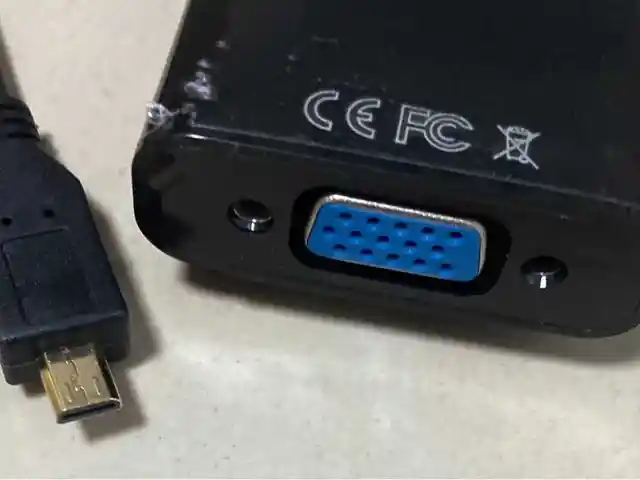 Micro HDMI-VGA адаптер, Душанбе