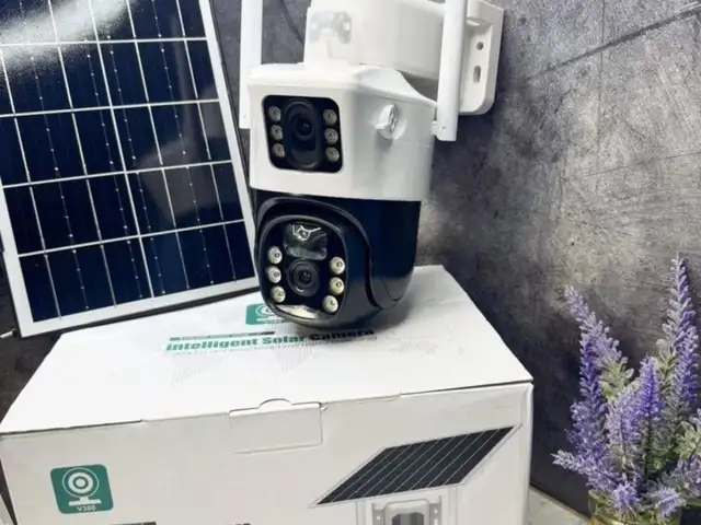 Камера видеонаблюдения на солнечных батареях 4G, Худжанд