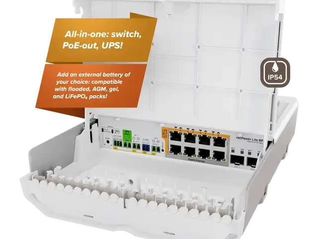 Коммутатор MikroTik netPower Lite 8P, Душанбе
